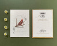 Load image into Gallery viewer, Plantable Greeting Card – Northern Cardinal | Wildflower Seed Paper, Eco-Friendly & Handmade