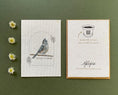 Load image into Gallery viewer, Plantable Greeting Card – Tufted Titmouse | Wildflower Seed Paper, Eco-Friendly & Handmade