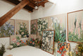 Load image into Gallery viewer, Original White Tulip Painting on Linen | Botanical Fine Art | 36x48