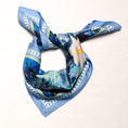 Load image into Gallery viewer, floral gardenia scarf by meredith raiford akins