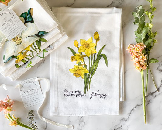 Daffodil Tea Towel