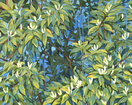 Dripping with Honeysuckle – Original on Canvas | 24x30