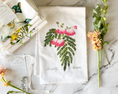 Load image into Gallery viewer, Mimosa Flower Language Tea Towel