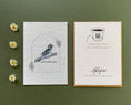 Load image into Gallery viewer, Plantable Greeting Card – Downy Woodpecker | Wildflower Seed Paper, Eco-Friendly & Handmade
