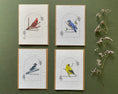 Load image into Gallery viewer, Plantable Greeting Card – Downy Woodpecker | Wildflower Seed Paper, Eco-Friendly & Handmade
