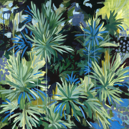 Evergreen Quick Study – Original on Canvas | 36x36
