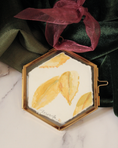 Load image into Gallery viewer, Leaf Study no.2 - Handpainted Watercolor Ornament
