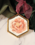 Load image into Gallery viewer, Camelia Study no. 4 - Handpainted Watercolor Ornament
