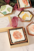 Load image into Gallery viewer, Camelia Study no. 5 - Handpainted Watercolor Ornament
