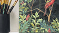 Load and play video in Gallery viewer, Painted Bunting in the Secret Garden – Original on Canvas | 20x20
