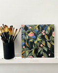 Load image into Gallery viewer, Camellia Study no. 1 – Original on Canvas | 12x12

