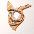 Load image into Gallery viewer, warm silk twill scarf by meredith raiford akins for summer spring and autumn color pallet
